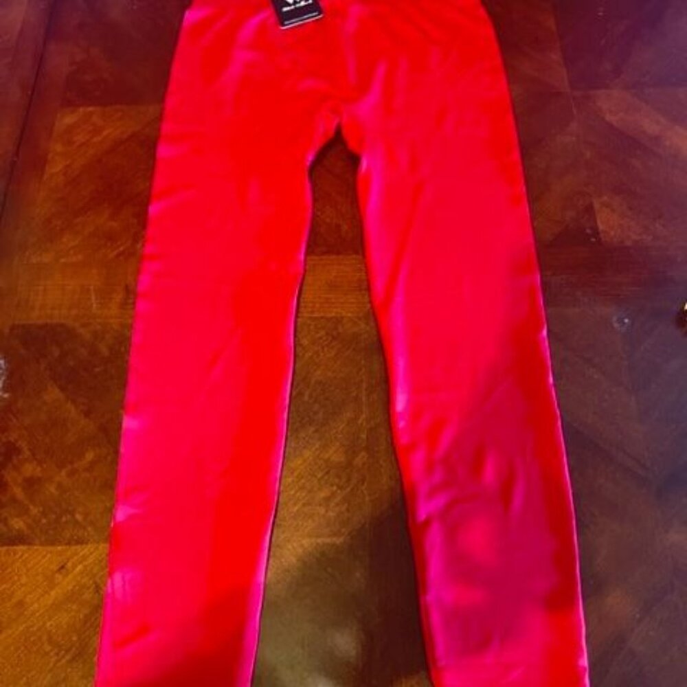 Red White Mark Womens‎ Leggings Elastic Waist Stretchy Casual Wear